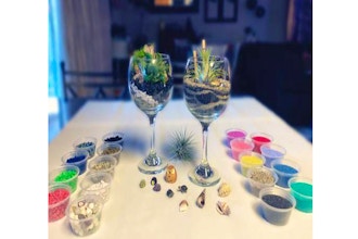 Plant Nite: What a Pair! Create 2 Wine Glass Terrariums